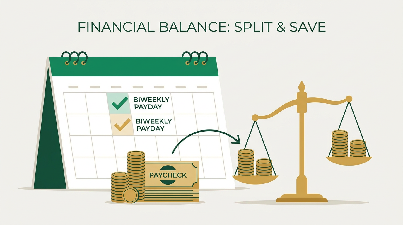 The Half-Payment Budget Method: How to Never Stress Over Rent Day Again